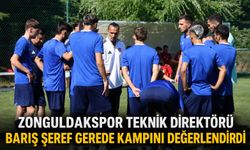 Zonguldakspor Teknik Direktörü Barış Şeref Gerede kampını değerlendirdi