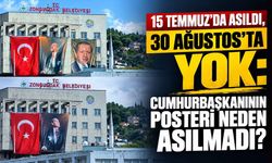 15 Temmuz'da asıldı, 30 Ağustos'ta yok: Cumhurbaşkanının posteri neden asılmadı?