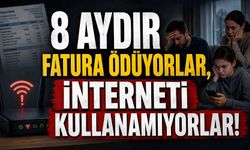 8 aydır fatura ödüyorlar, interneti kullanamıyorlar!