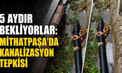 5 aydır bekliyorlar: Mithatpaşa’da kanalizasyon tepkisi