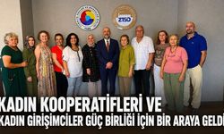 Kadın kooperatifleri ve kadın girişimciler güç birliği için bir araya geldi