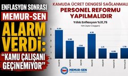 Enflasyon sonrası Memur-Sen alarm verdi: “Kamu çalışanı geçinemiyor”