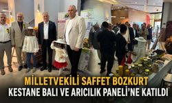 Milletvekili Saffet Bozkurt Kestane Balı ve Arıcılık Paneli’ne katıldı
