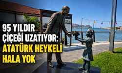 95 yıldır çiçeği uzatıyor: Atatürk heykeli hala yok