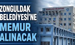 Zonguldak Belediyesi'ne memur alınacak
