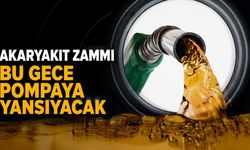 Akaryakıt zammı bu gece pompa yansıyacak