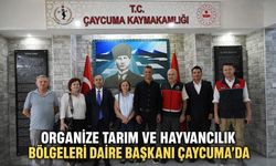 Organize Tarım ve Hayvancılık Bölgeleri Daire Başkanı Çaycuma'da