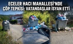 Eceler Hacı Mahallesi’nde çöp tepkisi: Vatandaşlar isyan etti