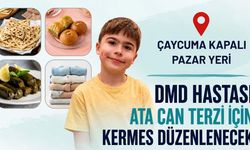 DMD hastası Ata Can Terzi için kermes düzenlenecek