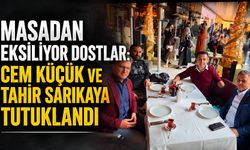 Masadan eksiliyor dostlar: Cem Küçük ve Tahir Sarıkaya tutuklandı