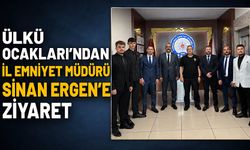 Ülkü Ocakları'ndan İl Emniyet Müdürü Sinan Ergen'e ziyaret