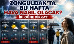 Zonguldak’ta bu hafta hava nasıl olacak? İki güne dikkat!