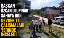 Başkan Özcan Ulupınar sahaya indi: Devrek’te çalışmaları yerinde inceledi