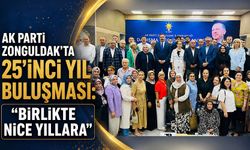 Ak Parti Zonguldak’ta 25’inci yıl buluşması: “Birlikte nice yıllara”