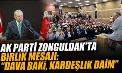AK Parti Zonguldak’ta birlik mesajı: “Dava baki, kardeşlik daim”