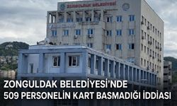 Zonguldak Belediyesi’nde 509 personelin kart basmadığı iddiası