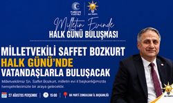 Milletvekili Saffet Bozkurt Halk Günü’nde vatandaşlarla buluşacak