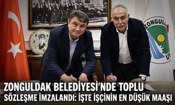 Zonguldak Belediyesi'nde toplu sözleşme imzalandı: İşte işçinin en düşük maaşı