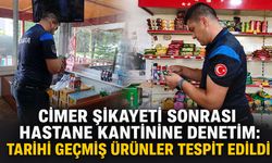 CİMER şikayeti sonrası hastane kantinine denetim: Tarihi geçmiş ürünler tespit edildi