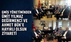 GMİS yönetiminden Ümit Yılmaz Değirmenci ve Ahmet Bük’e hayırlı olsun ziyareti