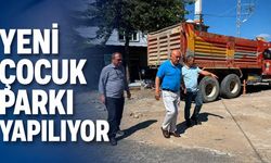 Yeni çocuk parkı yapılıyor