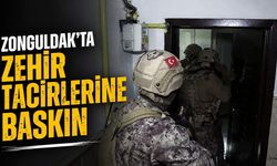 Zonguldak'ta zehir tacirlerine baskın