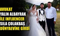 Avukat Yalın Akbayrak ile influencer Sıla Çolakbaş dünyaevine girdi