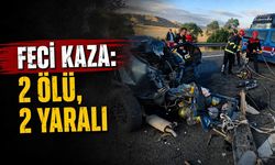 Feci kaza: 2 ölü, 2 yaralı