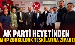 AK Parti heyetinden MHP Zonguldak Teşkilatı'na ziyaret