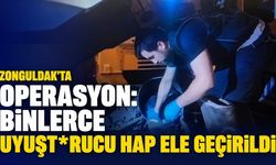 Zonguldak’ta operasyon: Binlerce uyuşt*rucu hap ele geçirildi