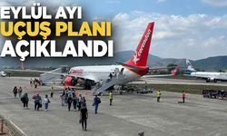 Eylül ayı uçuş planı açıklandı