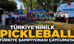 Türkiye'nin ilk Pıckleball Türkiye Şampiyonası Çaycuma'da