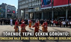 Törende tepki çeken görüntü: Zonguldak halk oyunu yerine başka yöreler sergilendi