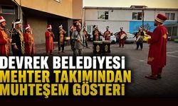 Devrek Belediyesi Mehter Takımı'ndan muhteşem gösteri