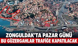 Zonguldak'ta Pazar günü bu güzergahlar trafiğe kapatılacak
