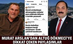 Murat Arslan’dan Altuğ Dökmeci’ye dikkat çeken paylaşımlar