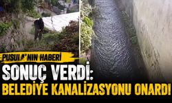 Pusula’nın haberi sonuç verdi: Belediye kanalizasyonu onardı