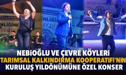 Nebioğlu ve Çevre Köyleri Tarımsal Kalkındırma Kooperatifi’nin kuruluş yıldönümüne özel konser