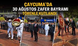 Çaycuma'da 30 Ağustos Zafer Bayramı törenle kutlandı