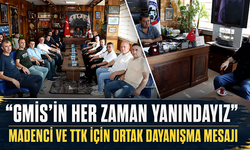“GMİS’in her zaman yanındayız”Madenci ve TTK için ortak dayanışma mesajı