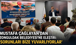 Mustafa Çağlayan’dan Zonguldak Belediyesi’ne eleştiri: “Sorunları bize yuvarlıyorlar”