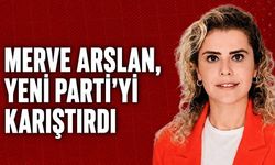Merve Arslan, Yeni Parti'yi karıştırdı
