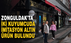 Zonguldak’ta iki kuyumcuda imitasyon altın ürün bulundu