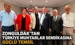 Zonguldak’tan Türkiye Muhtarlar Sendikasına güçlü temsil