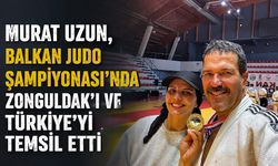 Murat Uzun, Balkan Judo Şampiyonası’nda Zonguldak’ı ve Türkiye’yi temsil etti