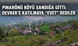 Pınarönü Köyü sandığa gitti: Devrek’e katılmaya “evet” dediler