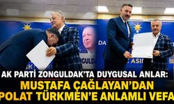 AK Parti Zonguldak’ta duygusal anlar: Mustafa Çağlayan’dan Polat Türkmen’e anlamlı vefa