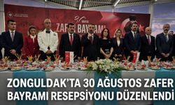 Zonguldak’ta 30 Ağustos Zafer Bayramı resepsiyonu düzenlendi