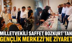 Milletvekili Saffet Bozkurt’tan Gençlik Merkezi’ne ziyaret