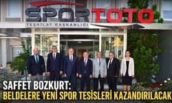 Saffet Bozkurt: Beldelere yeni spor tesisleri kazandırılacak